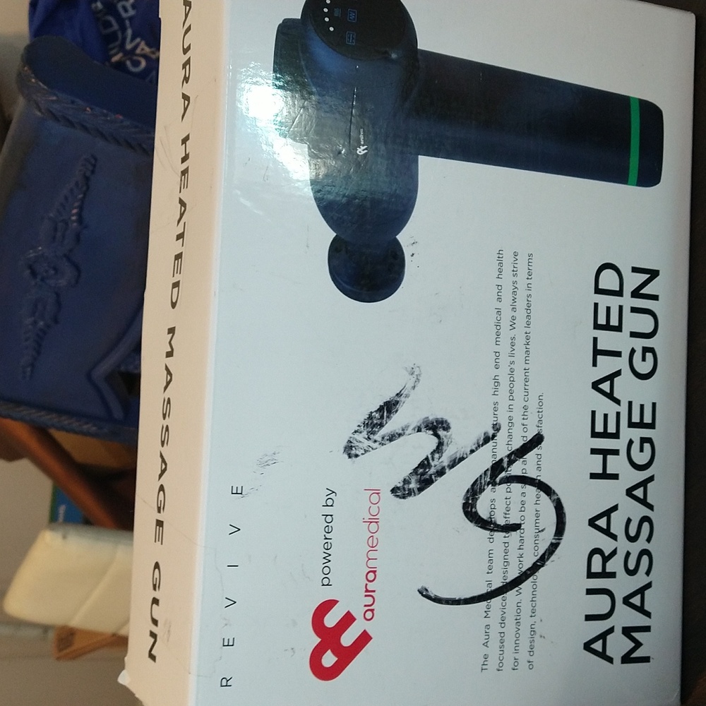 Aura Revive Heated Deep Muscle Pain Relief Device